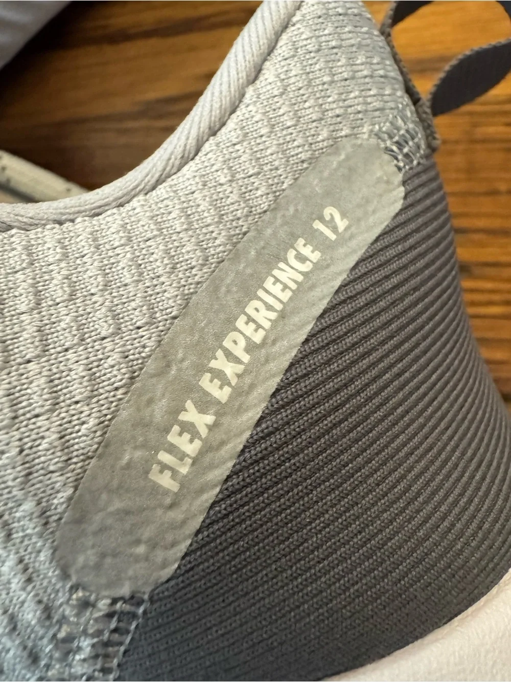 RARE Men's NIKE Flex Experience RN 12 DV0740 007 White/Wolf Gray Color